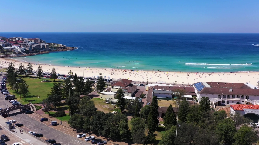 Sydney - Iconic Bondi Beach Royalty-Free Stock Footage #1043481442