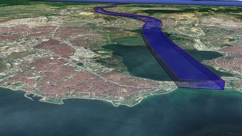 Istanbul Canal is a Turkish project for the artificial sea-level waterway, which is being built by the Turkey on the European side of Turkey, connecting the Black Sea to the Marmara. Kanal istanbul.