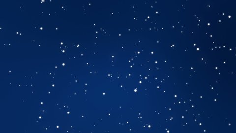 Animated Dark Blue Night Sky Background Stock Footage Video (100% ...