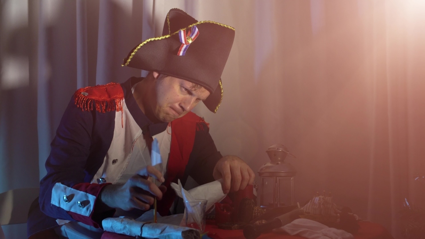 Napoleon Bonaparte, military leader and statesman of the 18th century