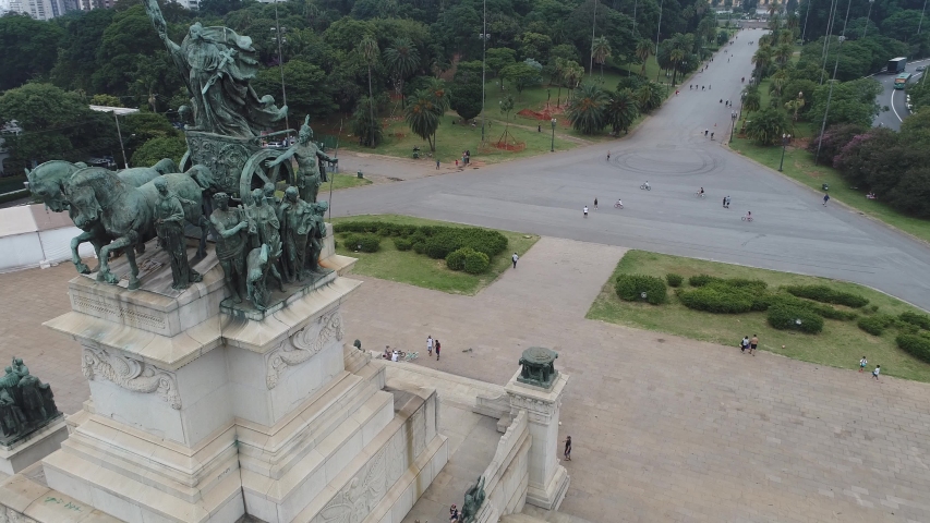 Aerial view of public Brazil
