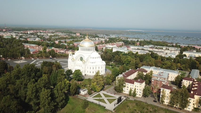 St Nicholas Naval Cathedral in Kronstadt