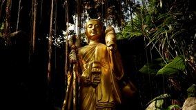 Video of buddha statue arhitecture
