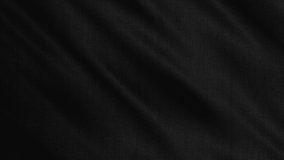 Black fabric cloth material is wave. Fashion pattern, detailed burlap.  - Powered by Shutterstock - Get 15% off with code: PIKWIZARD15