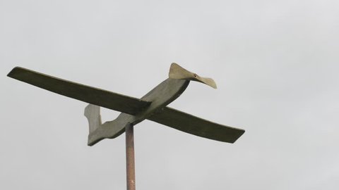 Weather Vane in Shape of Stock Footage Video (100% Royalty-free) 10470164 |  Shutterstock
