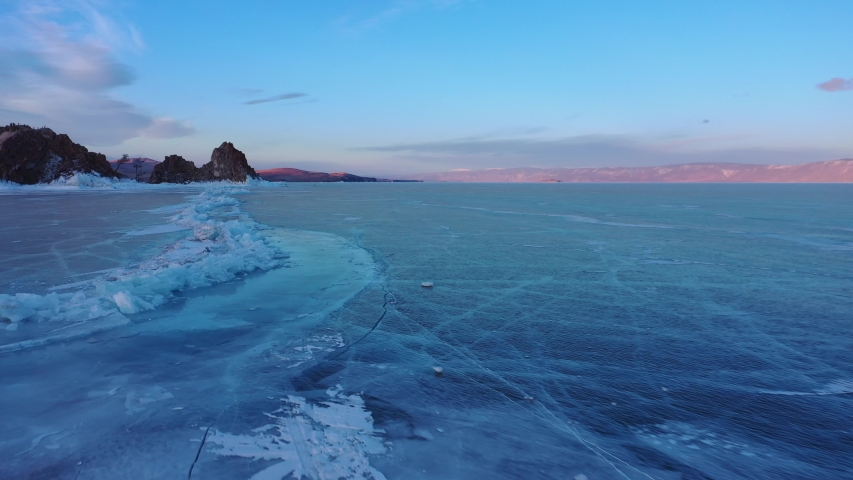 Mountains on the shore of Lake Baikal, Russia image - Free stock photo ...