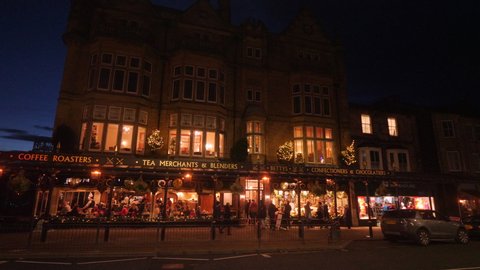 28th December 2019, Harrogate North Yorkshire England. The world famous Bettys tearooms.