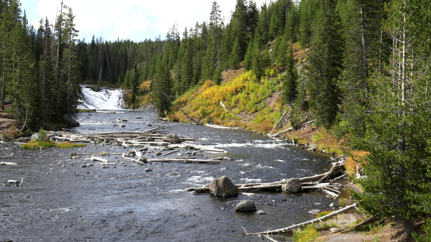 Lewis Falls waterfall