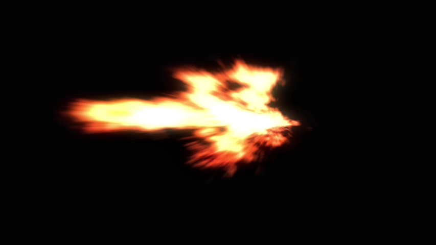 Loop-able Muzzle Flash Asset with Stock Footage Video (100% Royalty