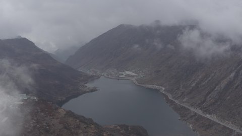 Changu lake in Sikkim, India