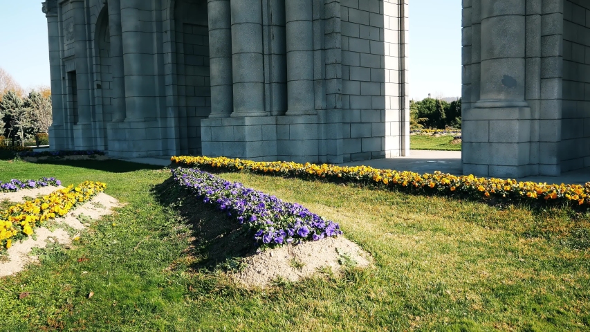 The beautiful Europa park in Torrejon De Ardoz.