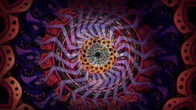 Abstract Kaleidoscope Classic Video Background