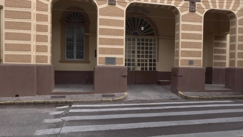 Military College, Colonial Architecture (Porto Alegre, Brazil) Panorama