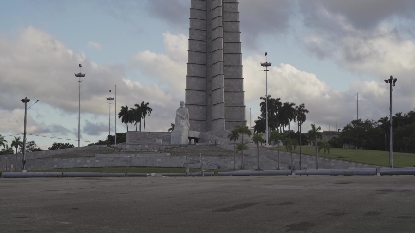The Jose Marti monument at the Plaza de la Revolucion in La Habana (Havana), Cuba, West Indies, Caribbean, Central America