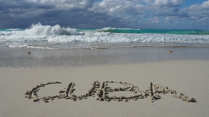 Beach in Varadero, Matanzas Province, Cuba