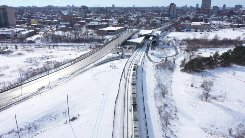 Aerial view of Ottawa Canada
