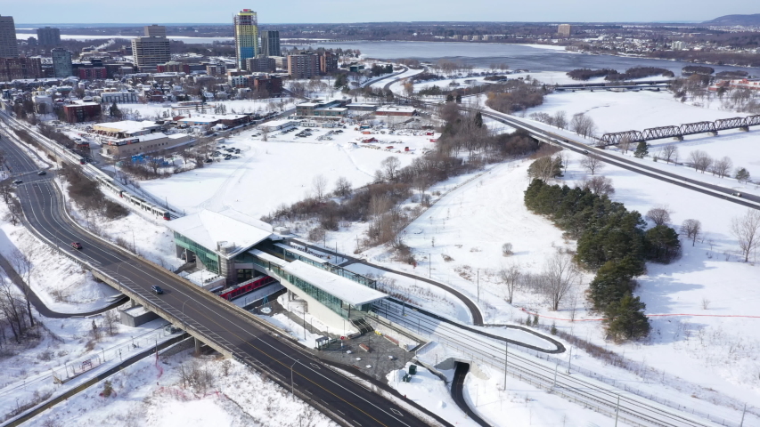 Aerial view of Ottawa Canada
