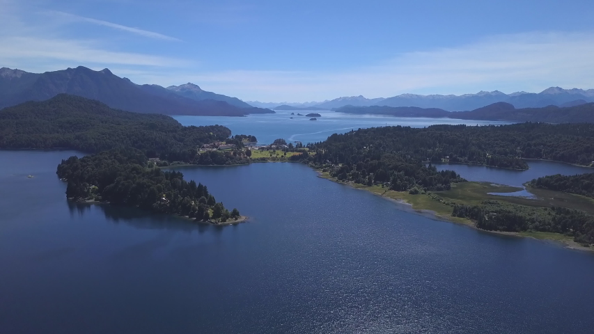 Free Photo Awesome View Of Nahuel Huapi Lake And Andes