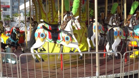 Merry Go Round Amusement Park Carousel