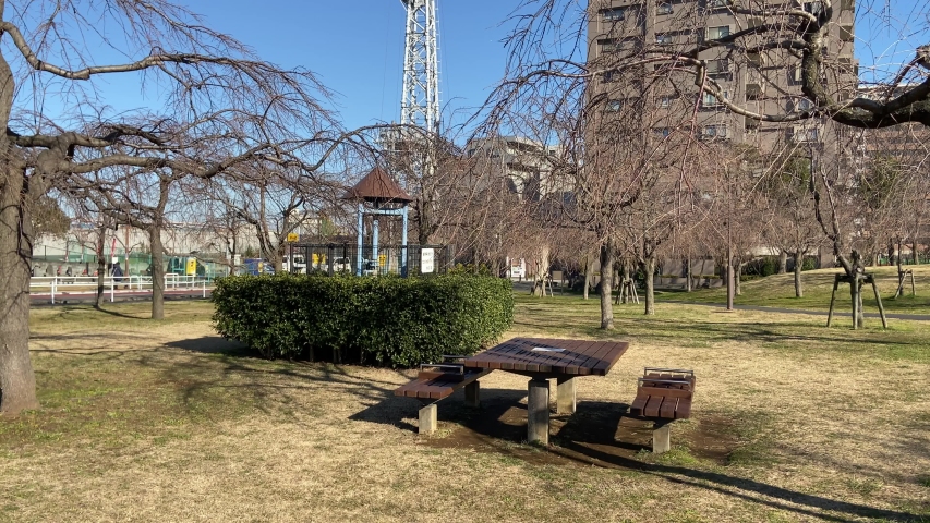 Ogunohara Park in Japan, Tokyo