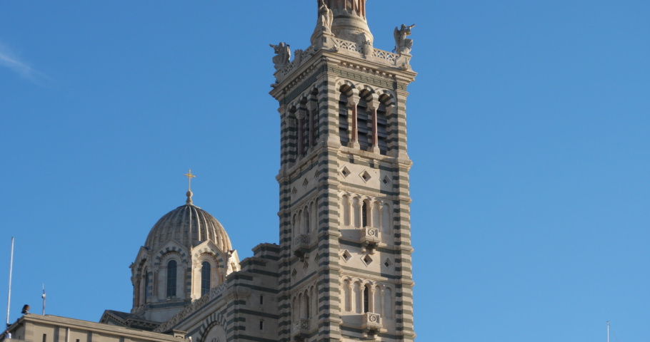 Notre Dame de la Garde, Marseille, Bouches du Rhône, France