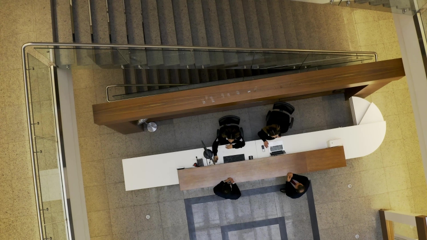 Security Guards and People Top View 3