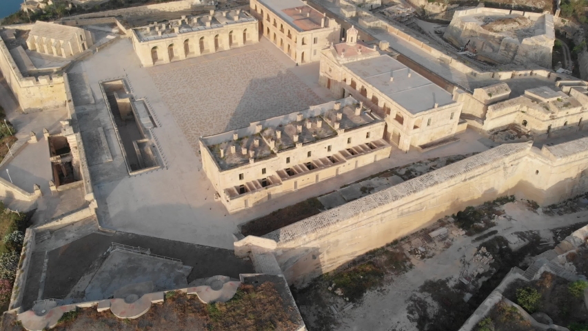Manoel island with an ancient fortress. Malta/Valletta.