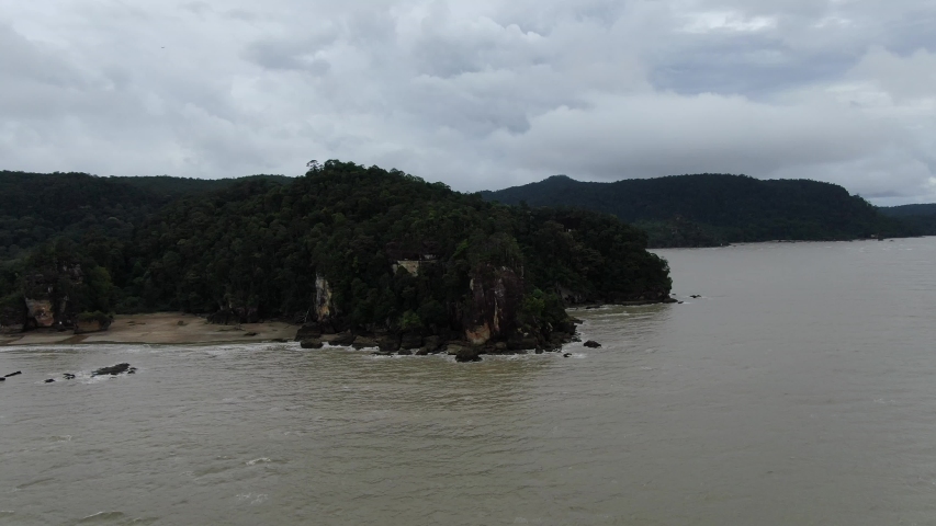 The Bako National Park of Sarawak, Borneo Island, Malaysia