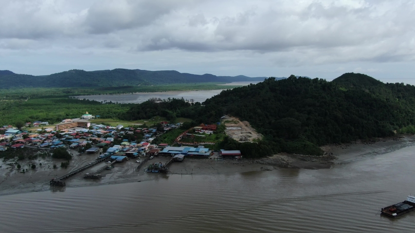 The Bako National Park of Sarawak, Borneo Island, Malaysia