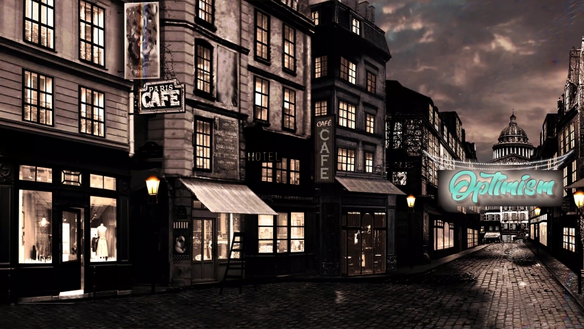 Street Sign the Way to Optimism 