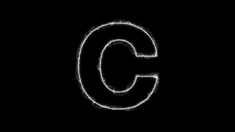 Letter C Animation Stock Video Footage 4k And Hd Video Clips Shutterstock