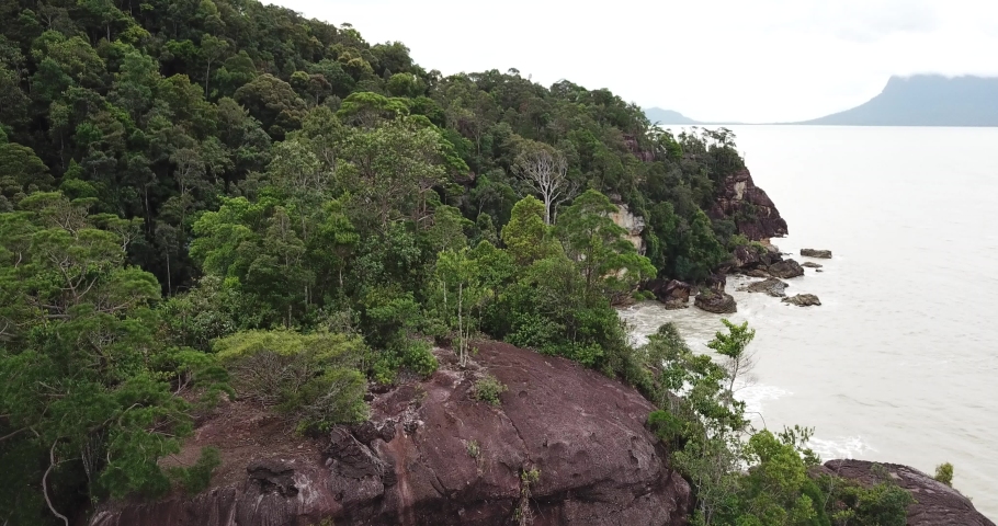 The Bako National Park of Sarawak, Borneo Island, Malaysia