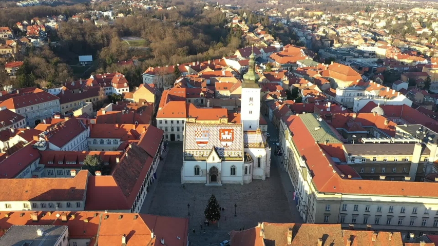 The Church of St. Mark is the parish church of old Zagreb, Croatia, located in St. Mark