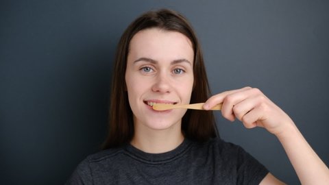 Bamboo Toothbrush Stock Video Footage - 4K and HD Video Clips | Shutterstock