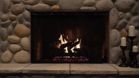 Fireplace Zoomed Stock Video Footage 4k And Hd Video Clips Shutterstock