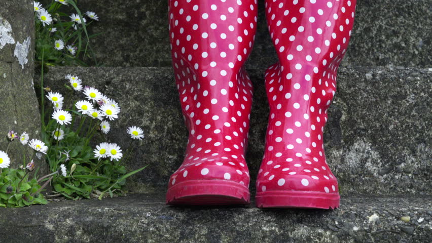 red welly boots