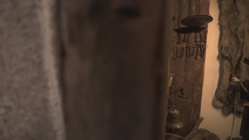 Old blacksmith workshop cottage. Blacksmith