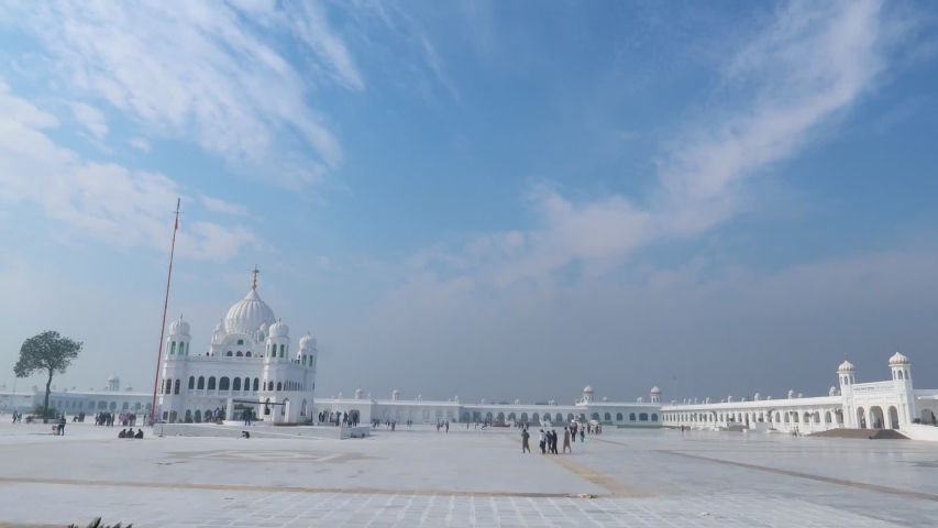This timelapse taken at Shri Kartarpur Sahib Gurudwara in Pakistan, it was opened for Indian Tourists.