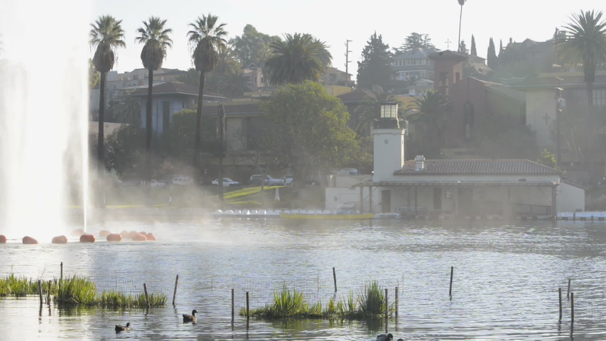 Echo Park. Located in Los Angeles, USA.