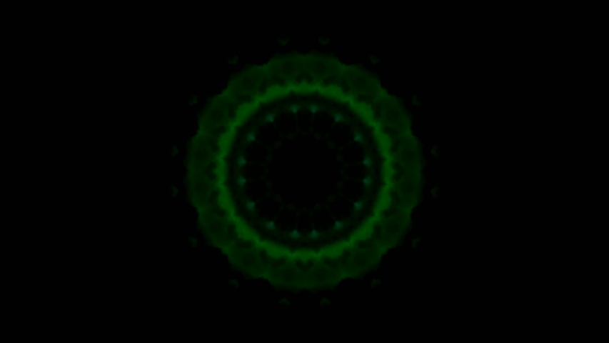 Abstarct Kaleidoscope  smoke of  white hypnosis graphics.