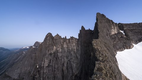 Early morning on Troll Wall