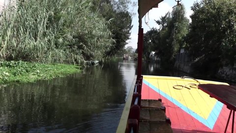  xochimilco trajineras canal boats of mexico city