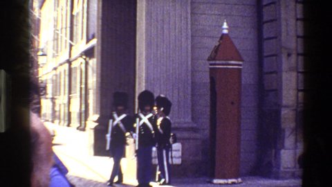 DENMARK-1983: Changing Of The Guard At Buckingham Palace In London England