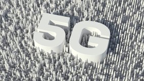 3d render of city with 5g title in the center. Technology and IOT background. - Powered by Shutterstock - Get 15% off with code: PIKWIZARD15
