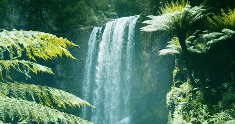 Hopetoun Falls in Otway National Park, Victoria, Australia