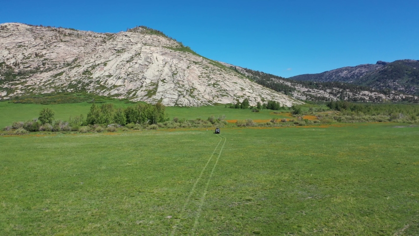 Sibin lakes, igneous origin. Granites. Eastern Kazakhstan: