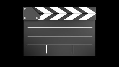 Blank Film Clapper Overlay Videos Stock Footage Video (100% Royalty ...