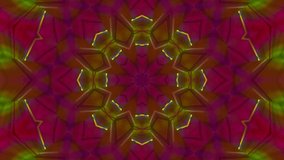Poly Art Kaleidoscope  Geometric red  grey black and purple
  fractal background