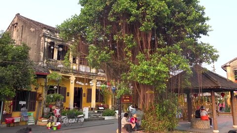 Hoi An/Vietnam 1.19.2016 video of tourist traveling in Hoi An ,
City in Vietnam 