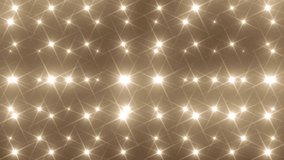 Floodlights disco background with particles. Golden creative bright flood lights flashing. Seamless loop. look more options and sets footage in my portfolio